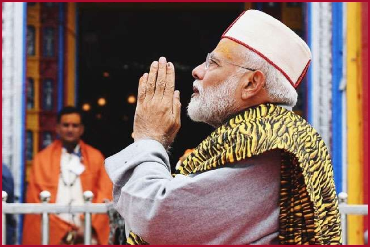 PM Modi presented Bhoj Patra by the tribal community from Joshimath’s border regions