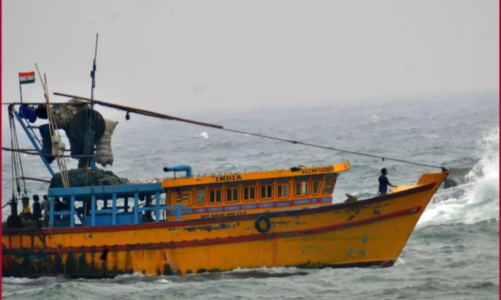 BSF seizes Pakistani fishing boat from ‘Harami Nala’ creek area of Gujarat’s Kutch