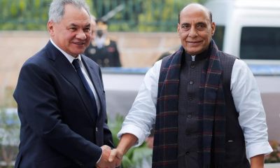 Rajnath Singh and Russian Defence Minister Shoigu