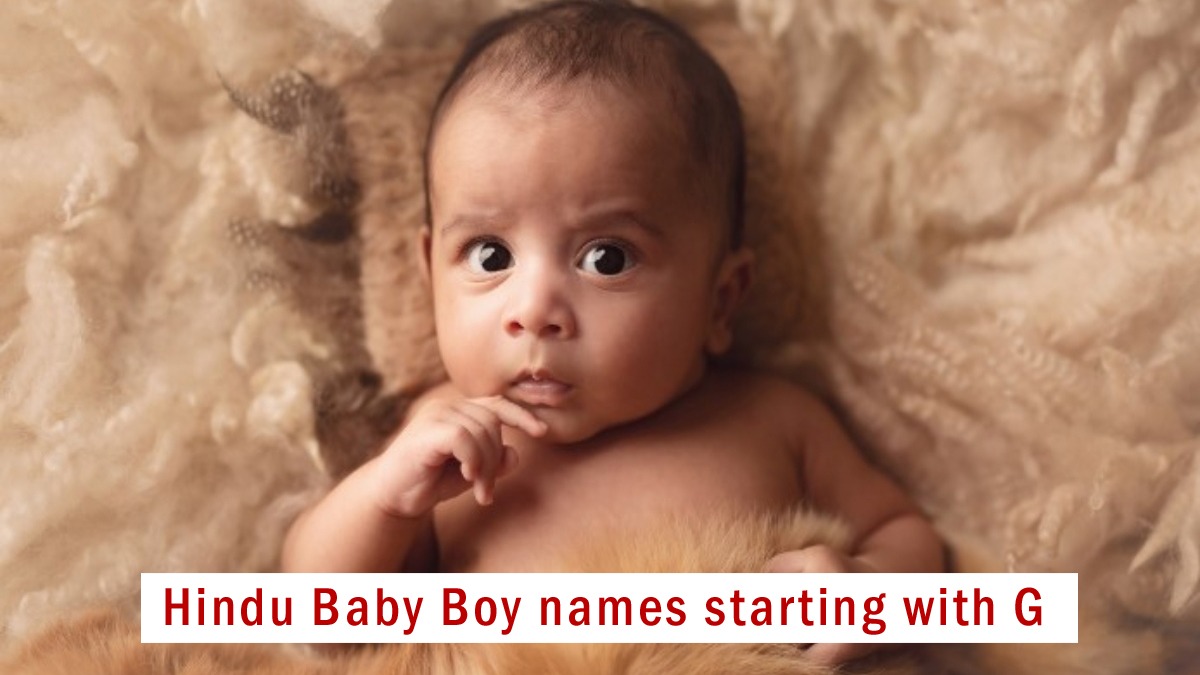 Hindu Baby boy names starting with G, updated 2023