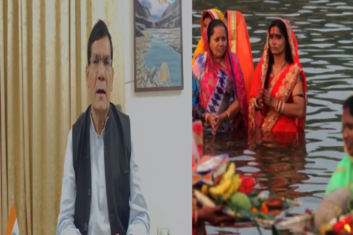 Uttar Pradesh: Minister AK Sharma extends wishes to devotees on Chhath Puja