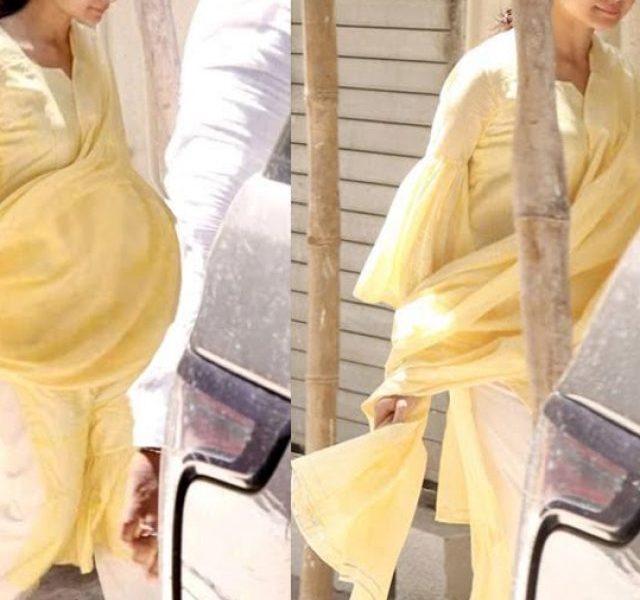 Alia Bhatt flaunts her baby bump in latest pics