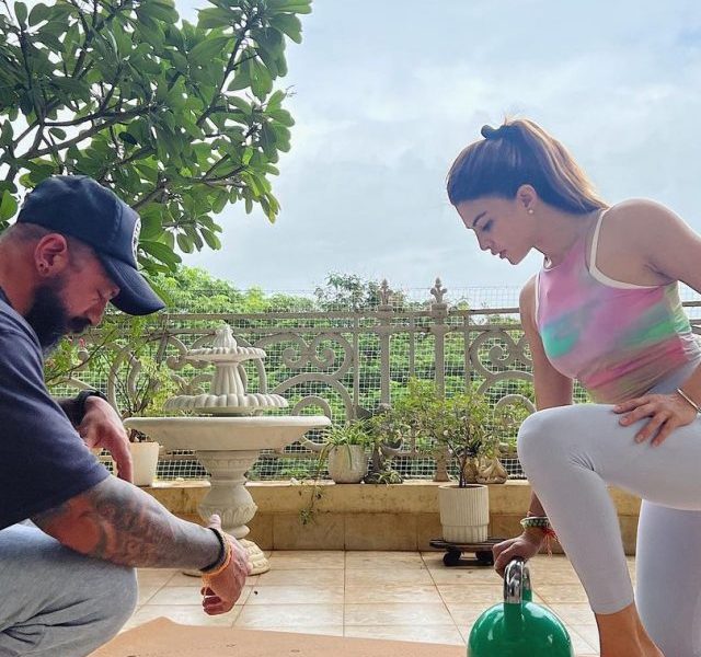 Jacqueline Fernandez workouts regimen is purely fitness goals