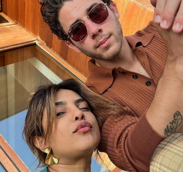 Desi Girl Piggy Chops served couple with hubby Nick Jonas