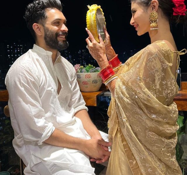 First, Karwa Chauth: Mouni Roy