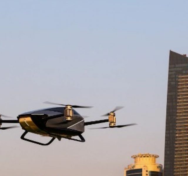 The future is here. Flying car
