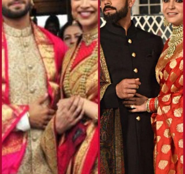 Karwa Chauth 2022: From Deepika to Anushka, check 10 Red Banarasi saree look to celebrate this day