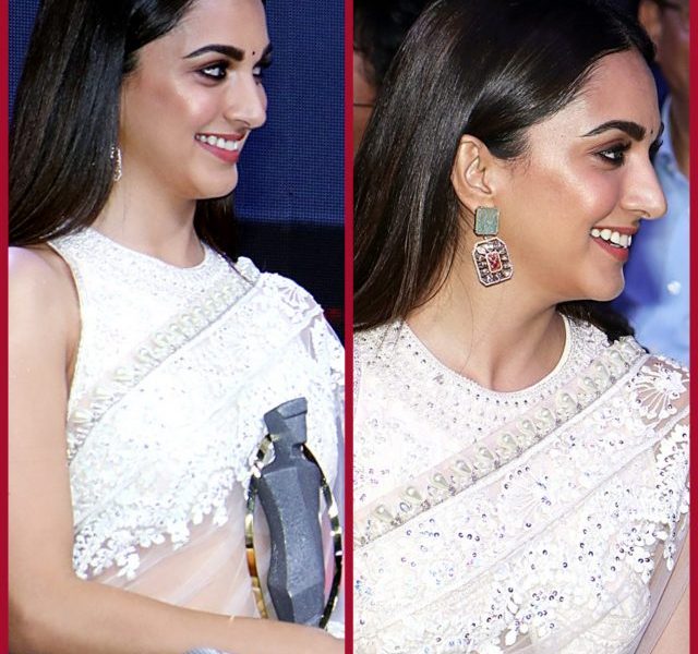 Karwa Chauth 2022: Ace white saree with small bindi like Kiara Advani and look like goddess