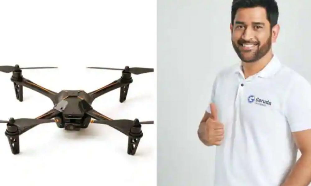 MS Dhoni launches Made-in-India ‘Droni’ camera drone