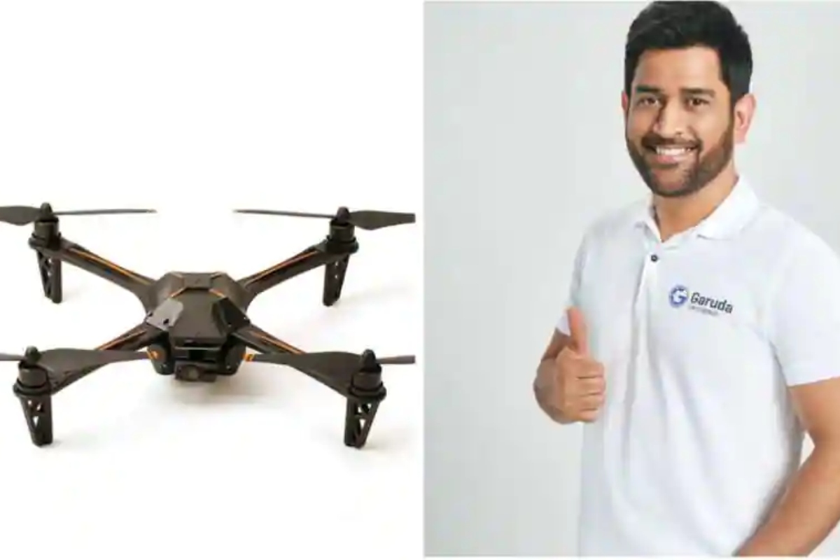 MS Dhoni launches Made-in-India ‘Droni’ camera drone