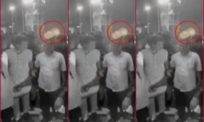 Gujarat: Arvind Kejriwal attacked in Rajkot, bottle hurled in a public rally