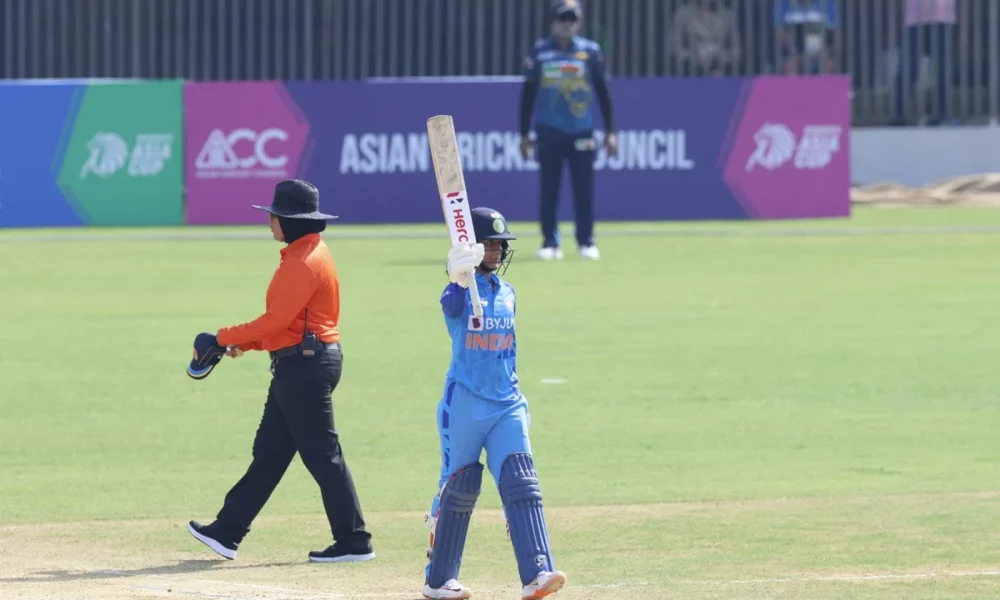 IND-W v UAE-W Asia Cup 2022: India registers crushing victory after Jemimah Rodrigues scores 75* off 45