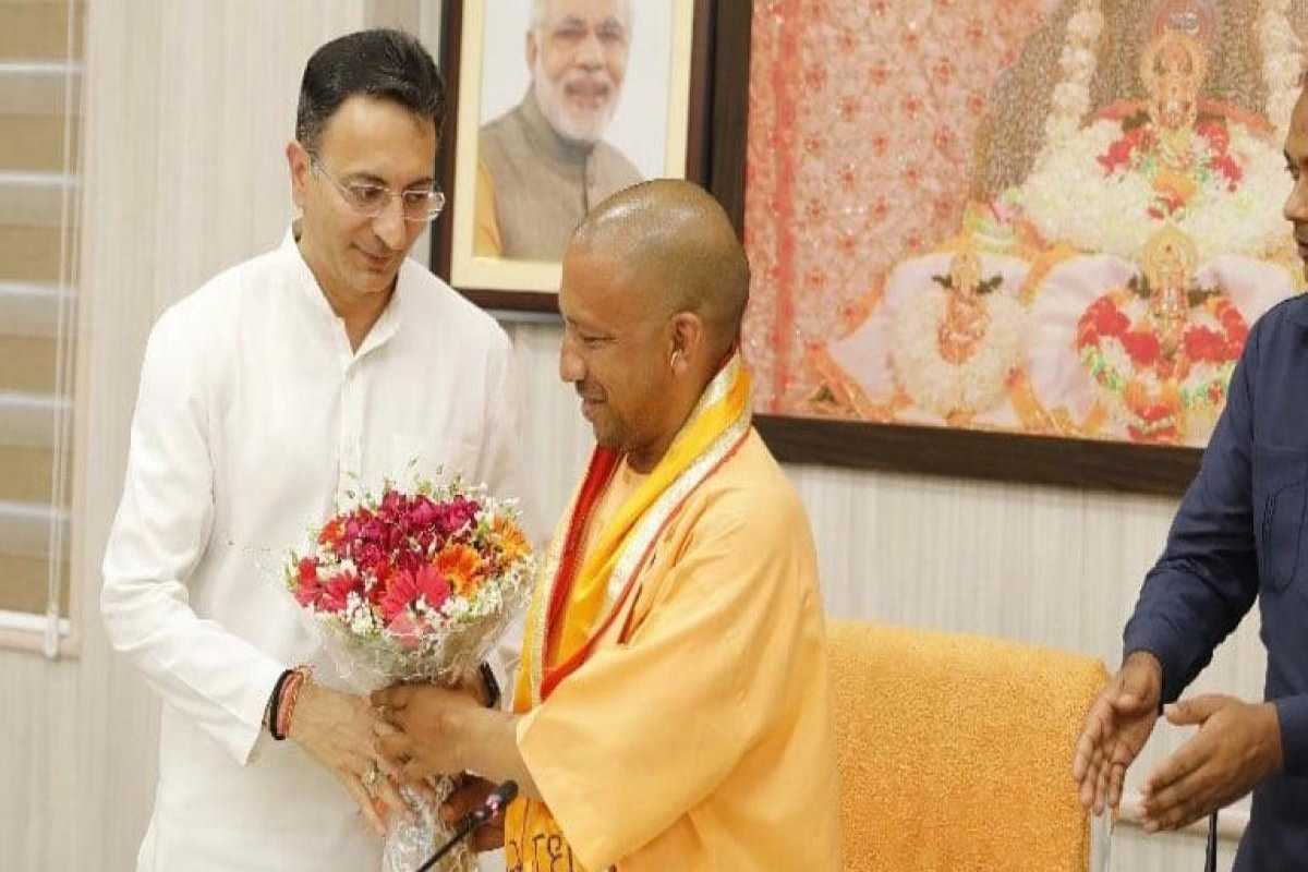 jitin prasad and yogi 