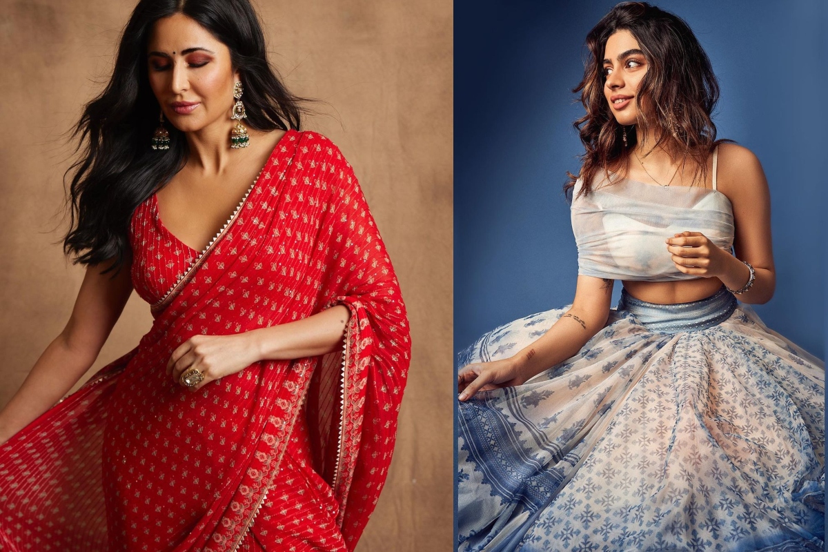 These ensembles from Katrina Kaif, Khushi Kapoor, and Madhuri Dixit are a perfect cheat sheet for Diwali 2022