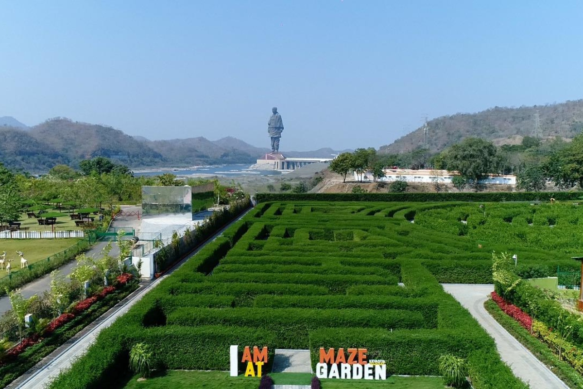 Miyawaki forest and Maze garden to be new attractions at Statue of Unity