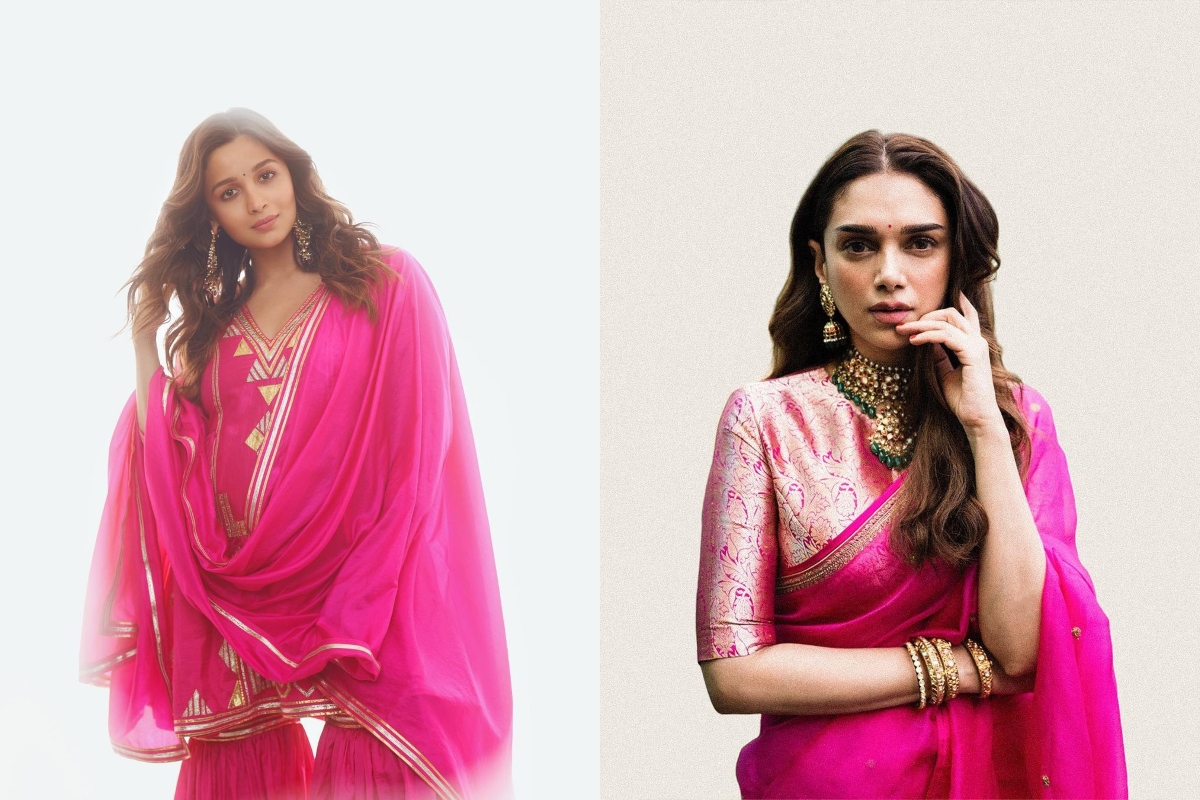 Bollywood inspired ethnic looks in pink to don this festive season