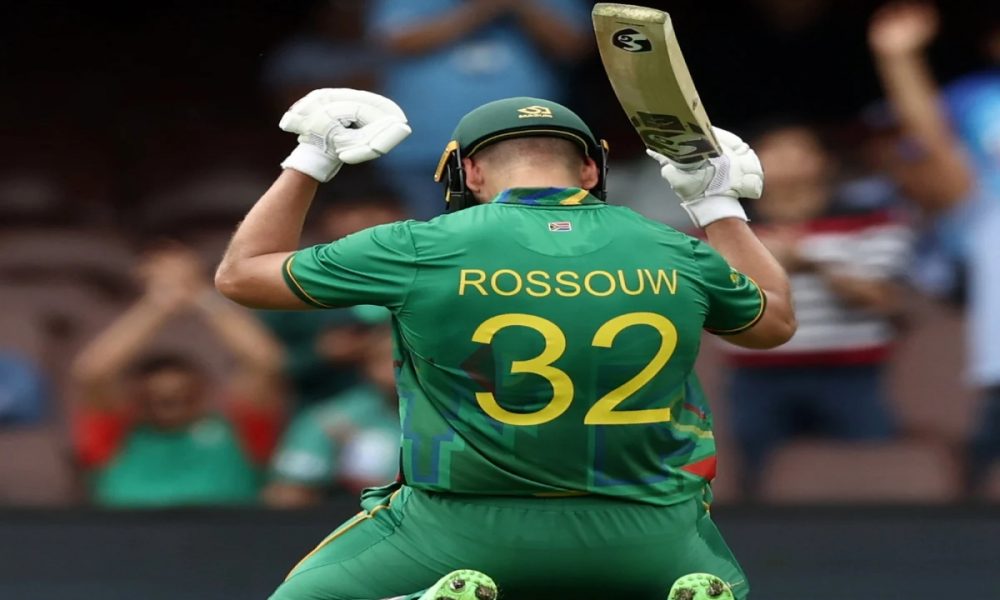SA vs BAN T20 World Cup: Rilee Rossouw scores century, Nortje picks 4 to beat Bangladesh by 104 runs