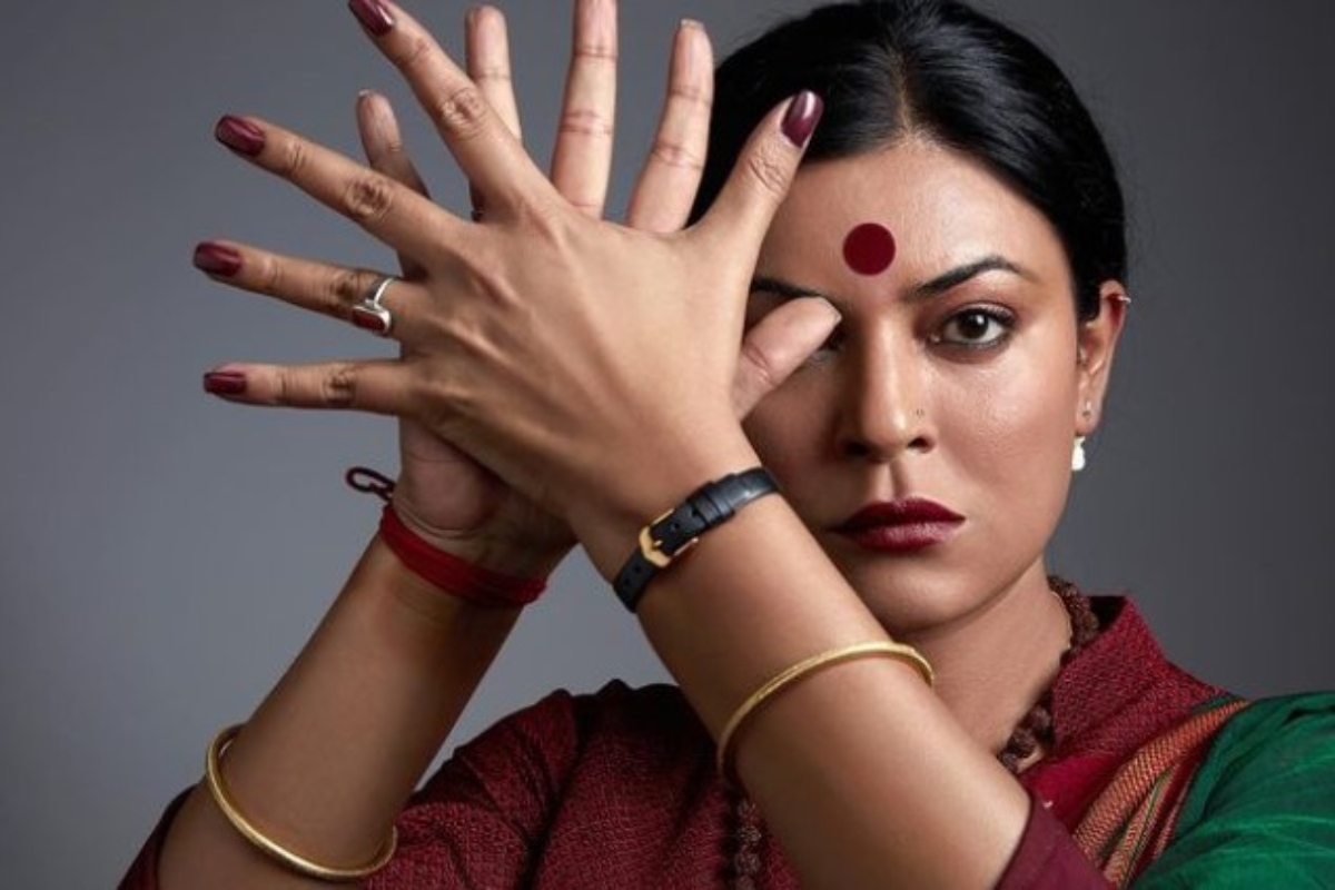 Here is the first picture from Sushmita Sen’s forthcoming web series, “Taali”