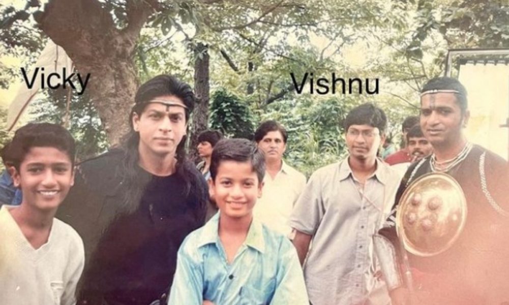 Sham Kaushal posts an old photo of Vicky, Sunny with Shah Rukh Khan: Check out