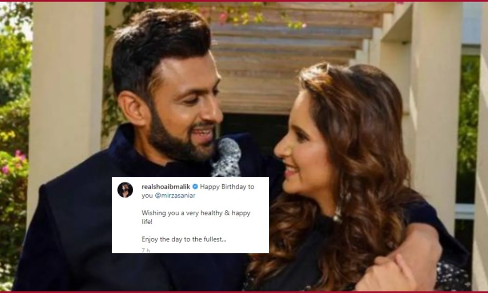 Sania Mirza Birthday: Amid divorce rumours, Shoaib Malik wishes his wife as she turns 36