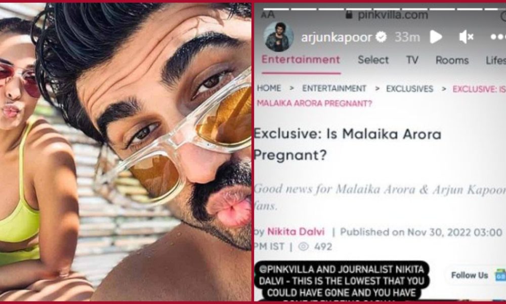Arjun Kapoor calls report of ‘Malaika Arora’s pregnancy’ ‘GARBAGE’