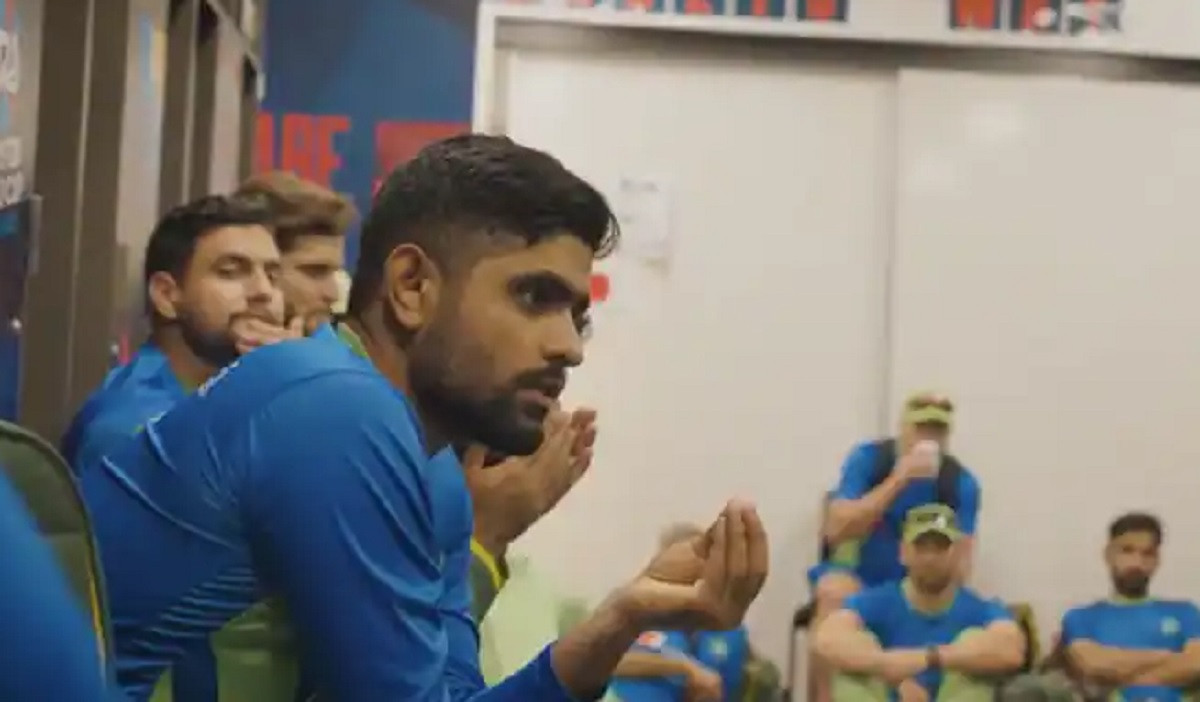 After Pak’s surprising entry in semis, Babar Azam gives pep talk to team; dressing room VIDEO surfaces