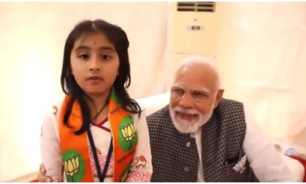 Gujarat Election: PM Modi is speechless after listing young girl’s brief campaign message