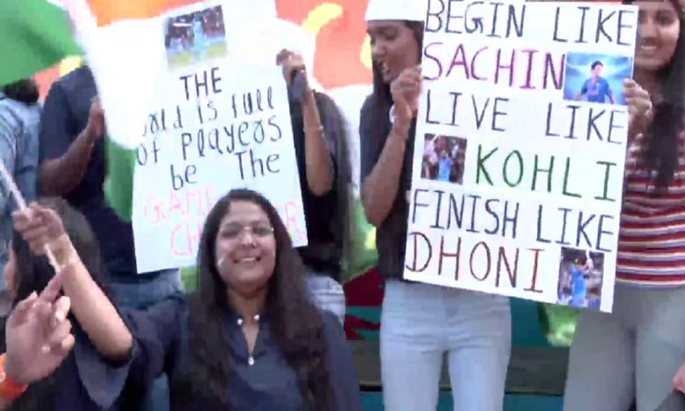 ‘Begin like Sachin, finish like MSD’: Cricket fans cheer for Team India in Adelaide (VIDEO)