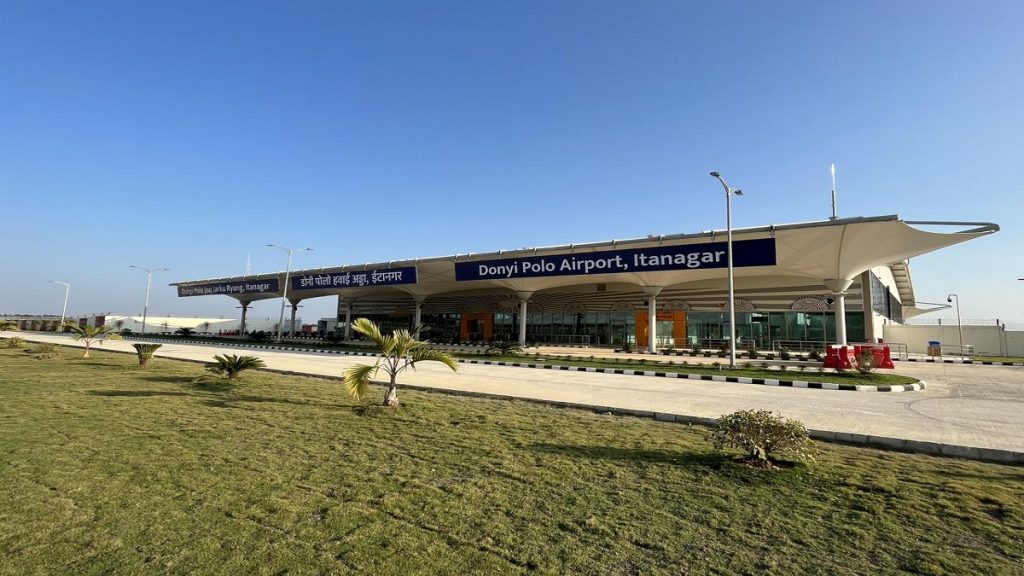 PM Modi - Donyi Polo airport - 1
