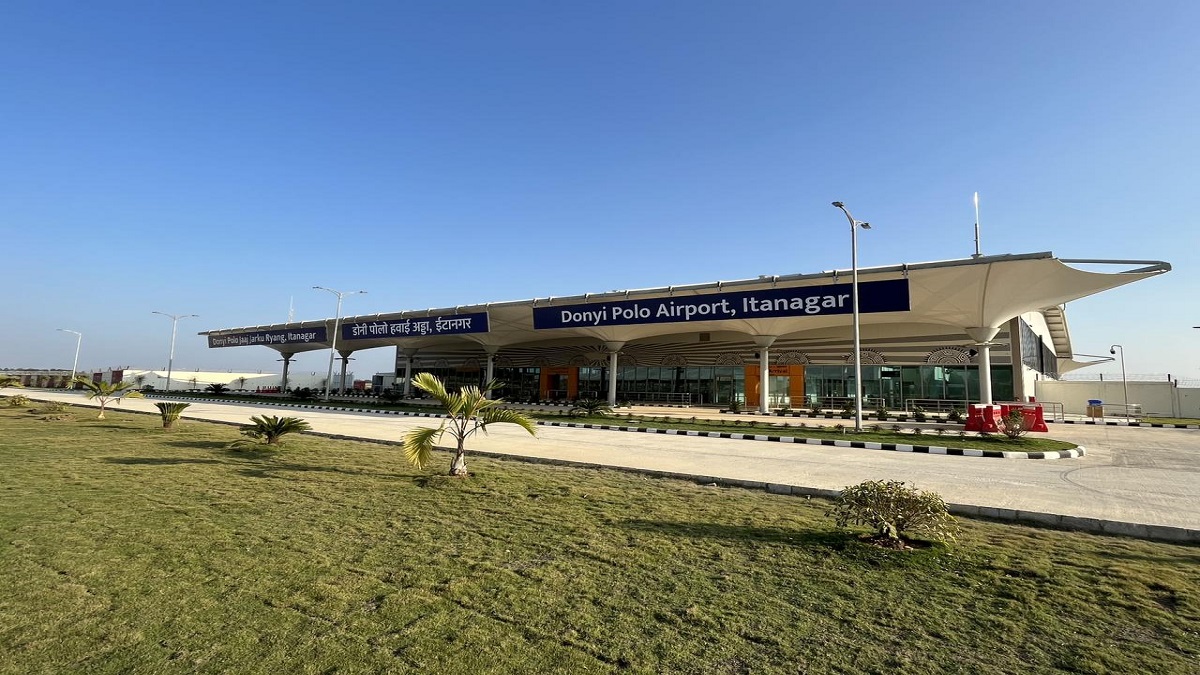 PM Modi - Donyi Polo airport - 1