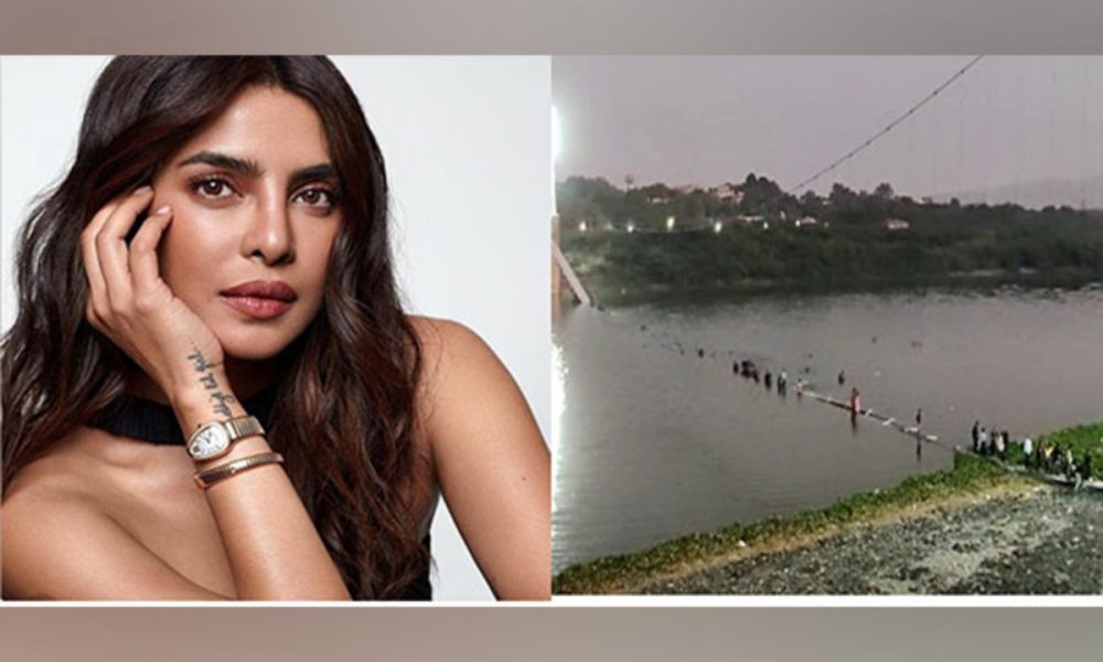 Priyanka Chopra expresses grief over loss of lives in Morbi Bridge collapse incident