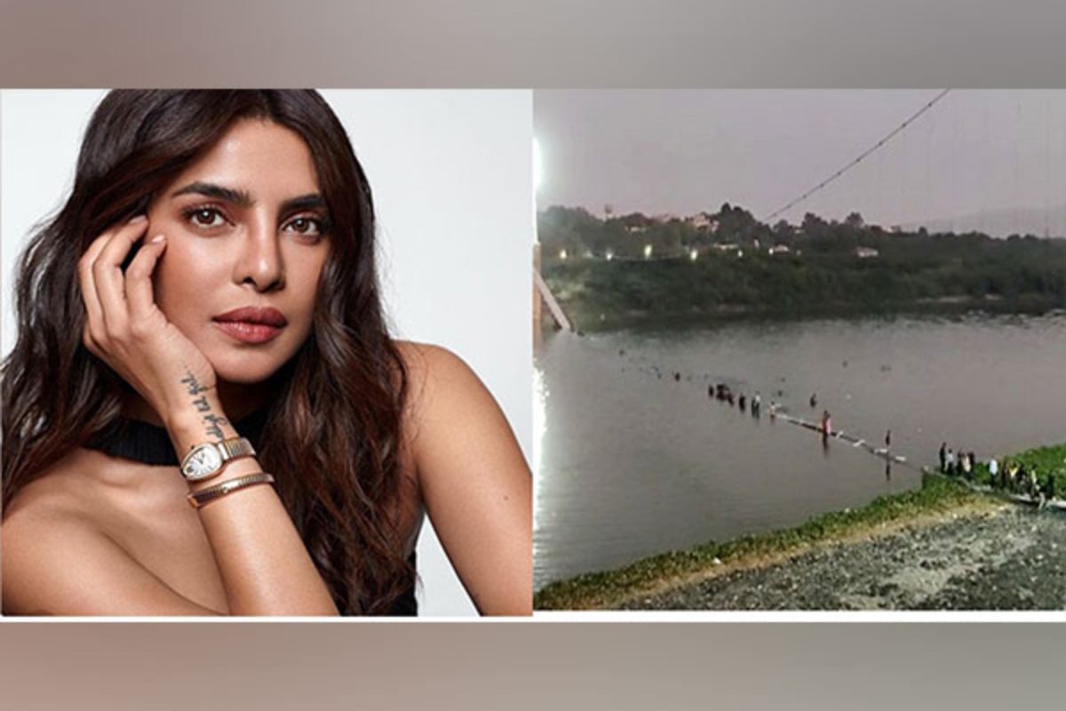 Priyanka Chopra expresses grief over loss of lives in Morbi Bridge collapse incident