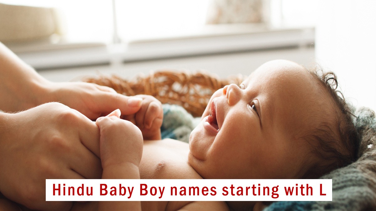 Hindu Baby boy names starting with L, updated 2023