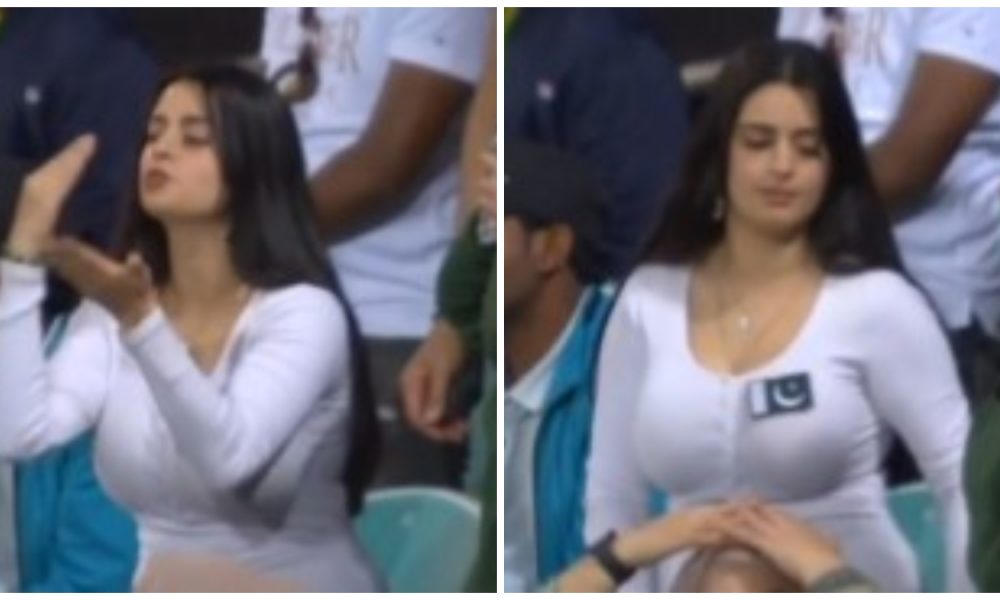 Flying kiss’ girl goes viral as Pakistan enters T20 WC final (WATCH)