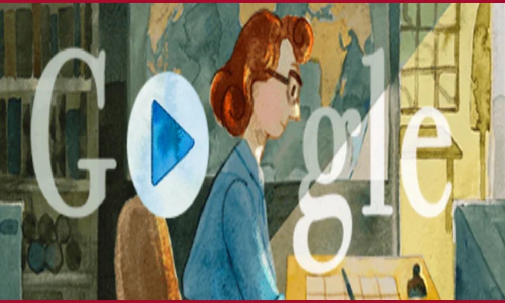 Marie Tharp: Google dedicates Doodle to honour and celebrate American geologist 
