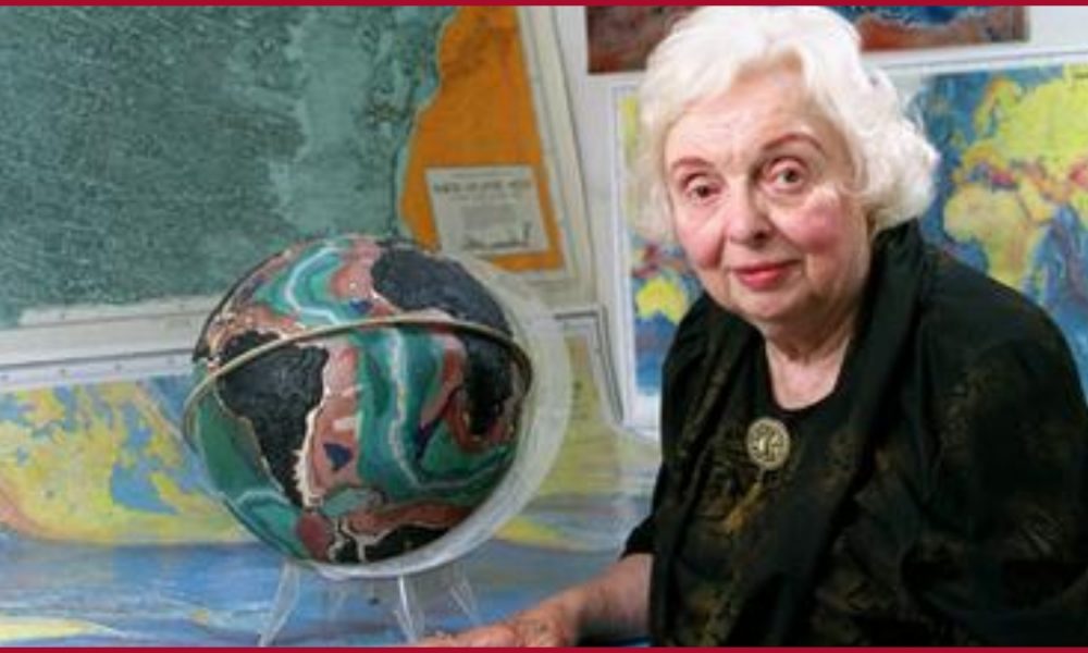 Who was Marie Tharp, American geologist honoured with Google Doodle?