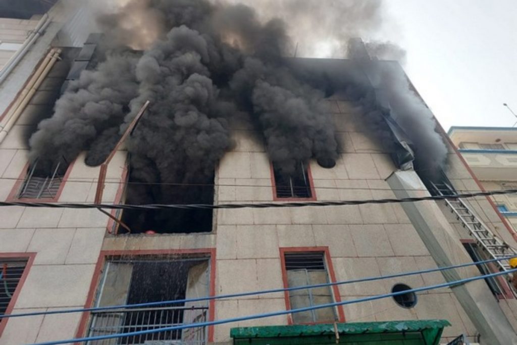 fire Narela