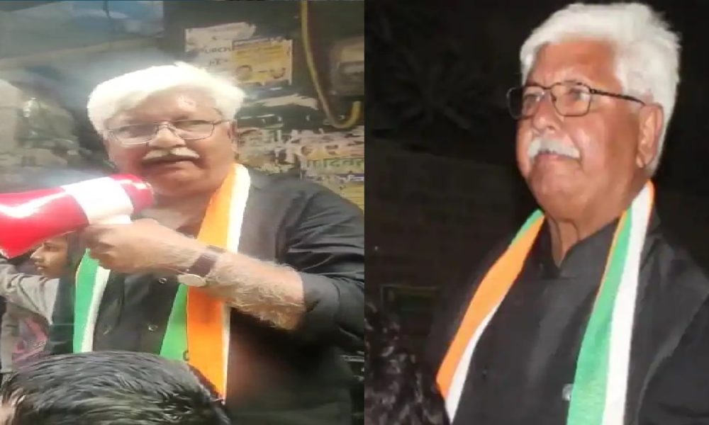 MCD polls: Ex-Congress MLA Asif Khan abuses, roughs up Delhi cop; VIDEO surfaces, arrested
