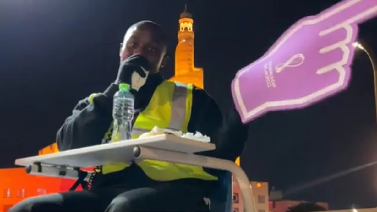 FIFA World Cup 2022: Kenyan man goes viral for showing way to Doha Metro (WATCH)