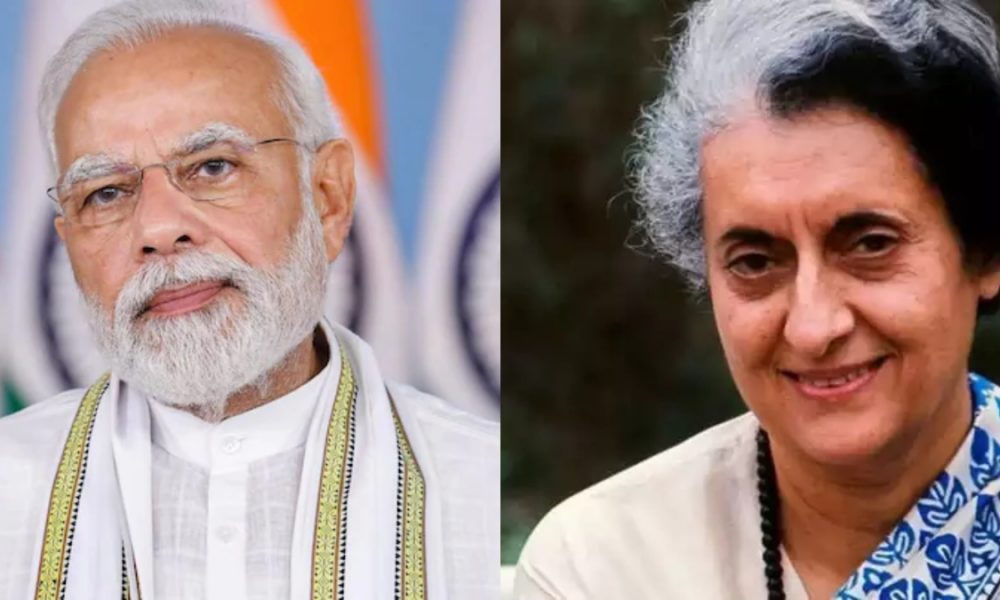 PM Modi pays tribute to former Prime Minister Indira Gandhi on her birth anniversary