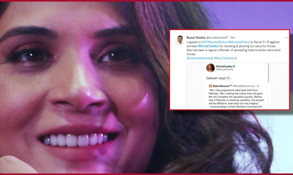 Richa Chadha trolled for her “Galwan Taunt”, insulting Indian Army; actor locks her Twitter account
