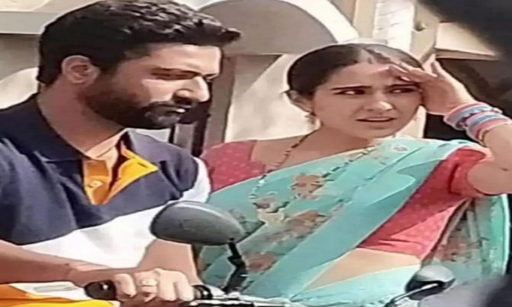 Vicky Kaushal, Sara Ali Khan’s unseen pictures from sets of Laxman Utaker’s next goes viral