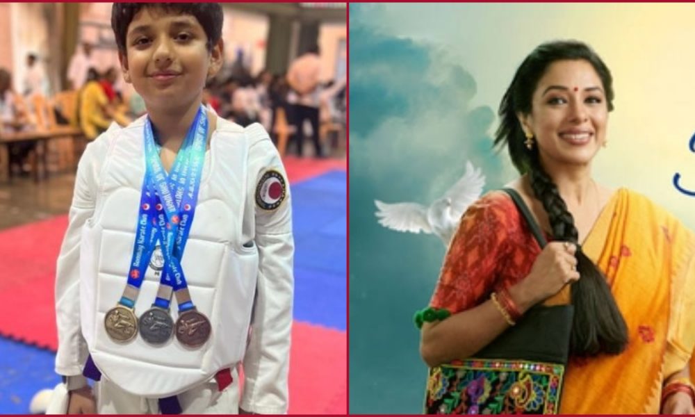 ”I’m Proud Mommy”: Anupama actor Rupali after son Reyansh won 3 medals at Karate tournament
