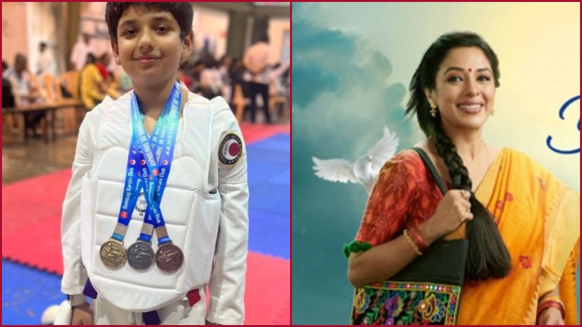 ”I’m Proud Mommy”: Anupama actor Rupali after son Reyansh won 3 medals at Karate tournament