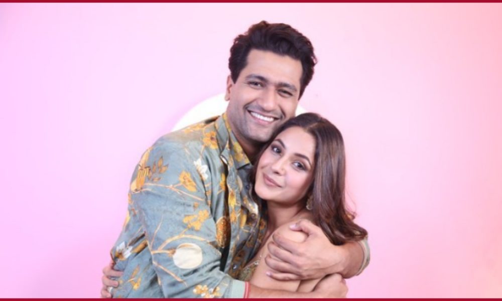 Shehnaaz Gill calls Vicky Kaushal “family”; shoots for upcoming chat show with him
