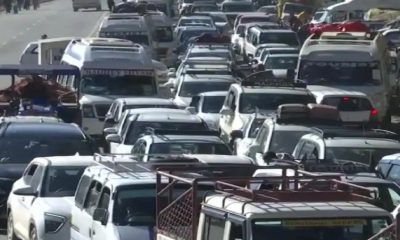 Manali - traffic jam