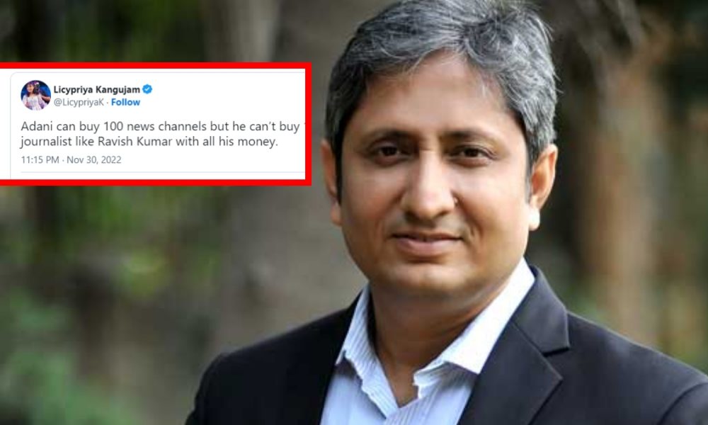 Ravish Kumar Resigns From NDTV: Twitterati says ‘Adani can buy 100 news channels but he can’t buy 1 true journalist’