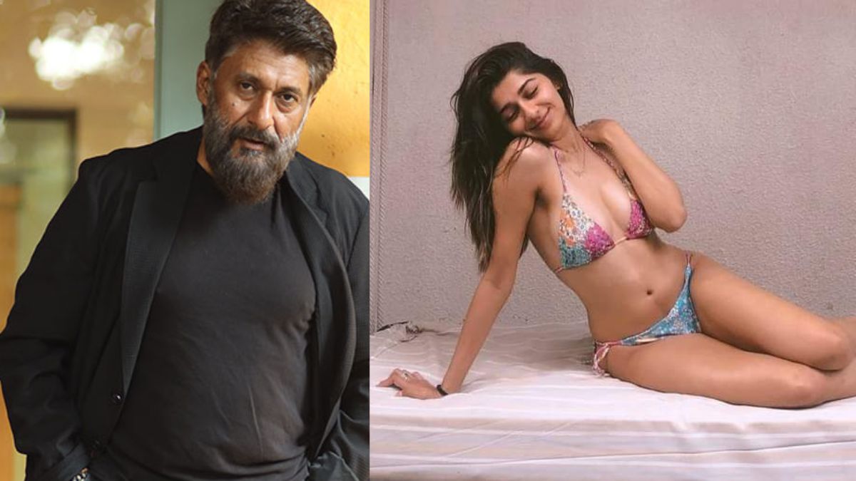 Vivek Agnihotri’s criticism of Besharam Rang backfires, daughter Mallika’s pics in orange bikini go viral