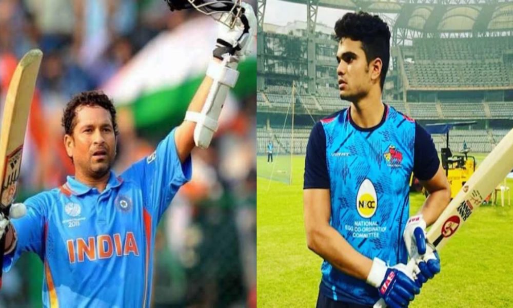 Like Sachin Tendulkar, his son Arjun scores century on Ranji Trophy debut