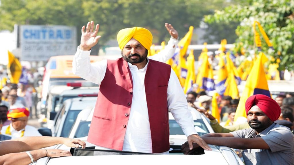 bhagwant mann road show